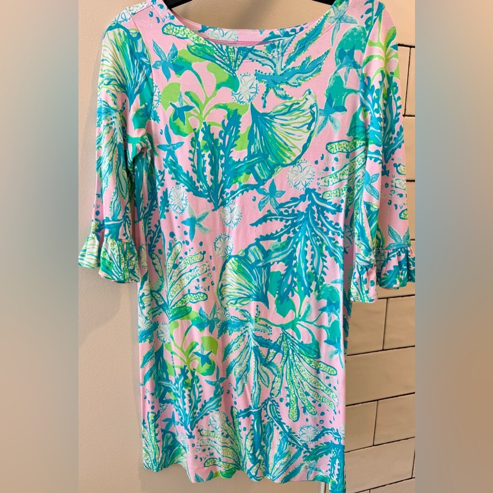 Lilly Pulitzer girls dress Sz8-10 euc